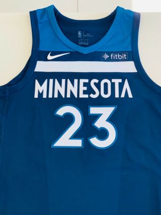 Jimmy Butler 2017 Timberwolves Game Worn/Used Jersey MEIGRAY.  Very Rare 2