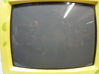 Vintage Spongebob Television with Built in DVD Player & Remote. 5