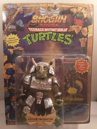 Playmates Tmnt Shogun Triceraton Teenage Mutant Ninja Turtles Vintage Rare Vhtf