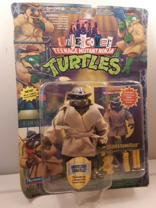 Tmnt Undercover Donatello Teenage Mutant Ninja Turtles Vintage Rare Vhtf