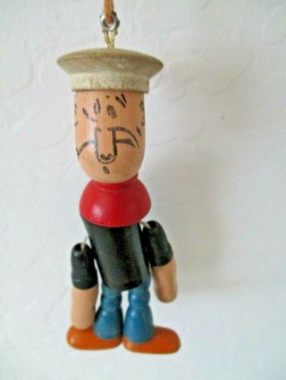 Fisher Price Pop Up Kritter Popeye The Sailor Man - Jointed Puppet Fun Toy 1930s