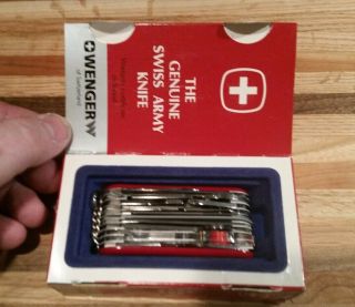 Vintage Wenger " Tool Chest Plus " 10 Layer Swiss Army Knife 85mm.