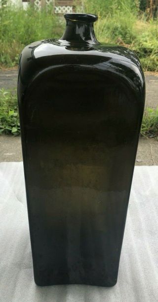 Rare Exceptional Dutch 18th C Giant Oversized Case Gin Bottle 18 1/2 Inches Tall