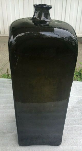 RARE Exceptional Dutch 18th C Giant OVERSIZED Case Gin Bottle 18 1/2 Inches Tall 5