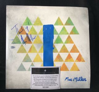 Rare Mac Miller Signed Autographed Blue Slide Park Lp W