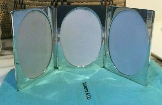 Tiffany & Co.  Sterling Three Sided Picture Frames