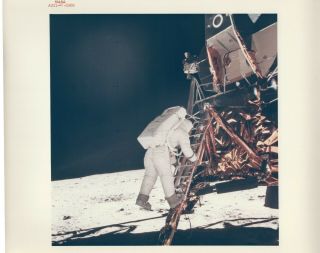 Apollo 11 - Vintage Nasa As11 - 40 - 5868 Jul 1969 8x10 Glossy Photo