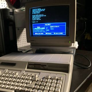 Vintage Tandy 1000 Hx Computer & Monitor