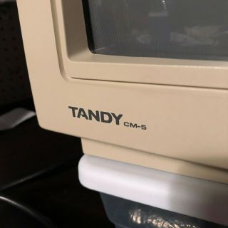 Vintage Tandy 1000 HX Computer & Monitor 4