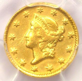 1849 - D Liberty Gold Dollar G$1 - Pcgs Xf Details - Rare Dahlonega Coin