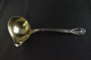 Gorham Chantilly Sterling Silver Small Soup Ladle W/ Spout Gw