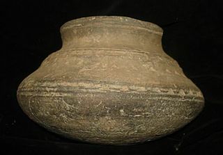 Rare Decorated Bowl Shard From Early Bronze Age 3000bc