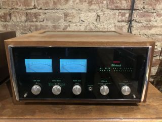 Vintage Mcintosh Mc - 2105 Power Amplifier Great