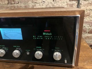 Vintage McIntosh MC - 2105 Power Amplifier Great 4