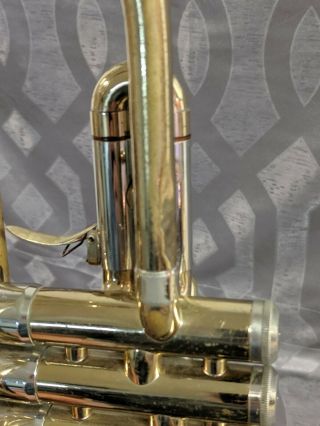 Vintage 1964 The Martin Committee Trumpet with mouthpiece and case 8