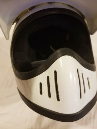 Vintage 1980 ' s SHOEI JAPAN Ex - 7 MX BMX Helmet White DOT 80s Motocross Medium ' 84 2