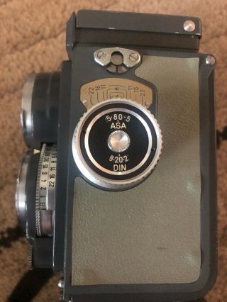 Vintage Rollei F&H Franke & Heidecke Camera 4x4 rolleiflex DBP DBGM 2061409 6