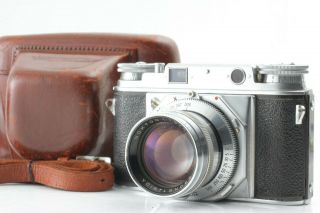 " Rare Lens " Voigtiander Prominent 1 Film Camera With Nokton 50mm F1.  5 Japan