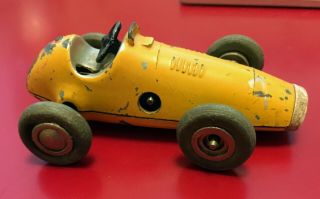 Vintage Schuco Micro Racer 1040 Us - Zone Germany Wind Up Racer W/o Key
