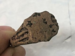 A43 Ancient Artifact Roman Viking Bronze Finger Ring 9th - 19th Century Brass