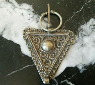 Rare Ancient Viking Bronze Amulet Artifact Authentic Stunning