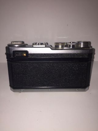 Vintage 1957 Nikon Rangefinder Camera Nippon Kogaku Nikkor - S 1:1.  4 f=5cm w/Case 4