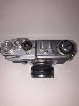 Vintage 1957 Nikon Rangefinder Camera Nippon Kogaku Nikkor - S 1:1.  4 f=5cm w/Case 5