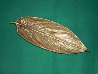 Calathea Large Brass Leaf 4 - 16 Virginia Metal Crafters