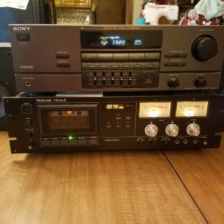 Tascam 112mkii Pro Cassette Tape Deck Stereo Vintage Recorder