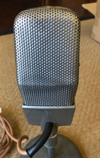 RCA Vintage BK - 11 Velocity RIBBON Microphone - RCA Studio Broadcast Mic 4