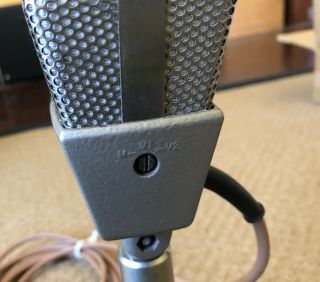 RCA Vintage BK - 11 Velocity RIBBON Microphone - RCA Studio Broadcast Mic 6