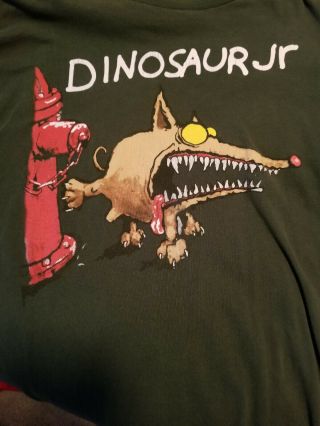 Vintage Dinosaur Jr Shirt Xl Rock Noise Concert Rare
