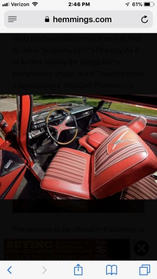 1960 dodge phoenix Polaris Vintage Hot Rod Steering Wheel 3