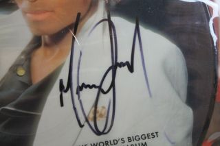 RARE Michael Jackson Signed 