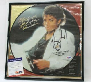 RARE Michael Jackson Signed 