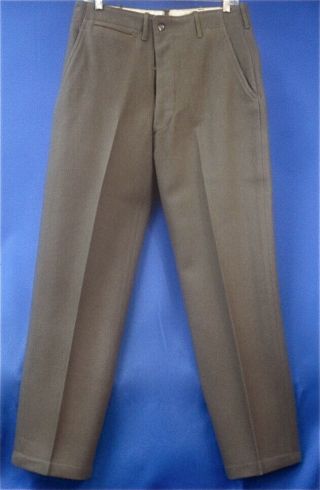 Wwii Us Army Enlisted Mans Od Wool Uniform Trousers Pants 18oz Special