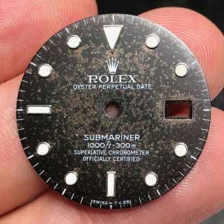 Vintage Rolex Submariner ref.  16800 168000 16610 Tropical Tritium Dial 4