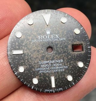 Vintage Rolex Submariner ref.  16800 168000 16610 Tropical Tritium Dial 6