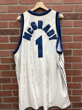 VINTAGE CHAMPION ORLANDO MAGIC TRACY MCGRADY AUTHENTIC JERSEY SZ XXXL 56 2