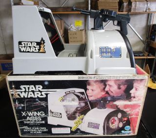 Vtg 1977 Kenner Star Wars X - Wing Aces Target Gun Game W/box Rare