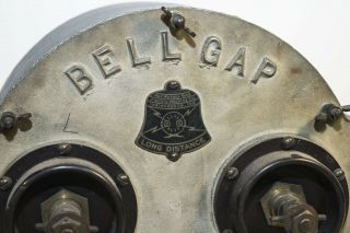 Very Rare Bell Gap Quenched Rotary Spark Gap For Wireless Telegraphy.  Impressive 5