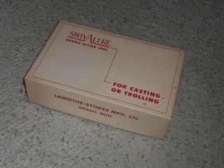 1949 LaMOTHE - STOKES DEALER ' S BOX (12) SWIVALURE 3 