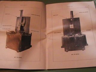 1944 WWII Navy Mark 18 Mine ordnance pamphlet no.  902 restricted very rare 6