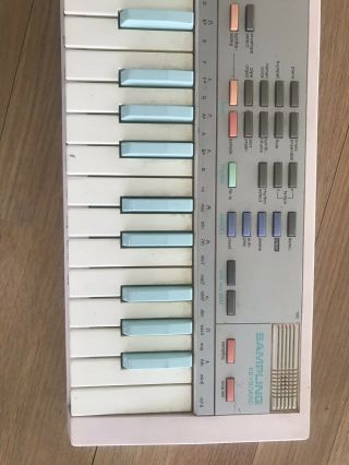 Casio SK - 1 Vintage Keyboard - Pink And Pastels 6