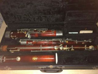 Vintage Schreiber & Sohne Bassoon Made In Germany