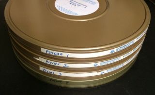 16mm PSYCHO Feature Movie Vintage 1960 Film Horror Thriller 3