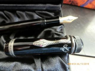 VINTAGE MONTBLANC MEISTERSTUCK AGATHA CHRISTIE WRITERS EDITION FOUNTAIN PEN 3