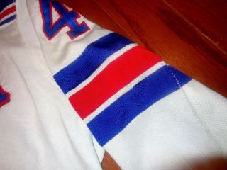 1960s YORK RANGERS VINTAGE DURENE COSBY HOCKEY JERSEY 70s DUREEN GAME 3