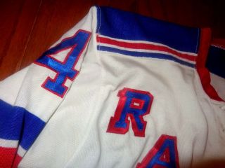 1960s YORK RANGERS VINTAGE DURENE COSBY HOCKEY JERSEY 70s DUREEN GAME 7