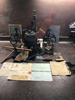 Very Rare Vintage Gearhart Auto Knitter C1920 
